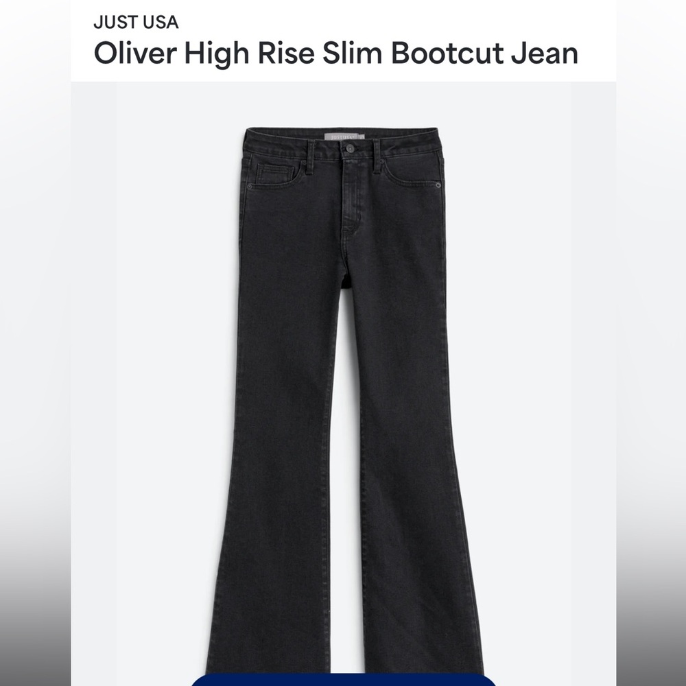 Oliver High Rise Slim Bootcut Jean size 16
